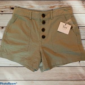 NWOT O’NEILL Khaki “Morrison” Button Fly Shorts